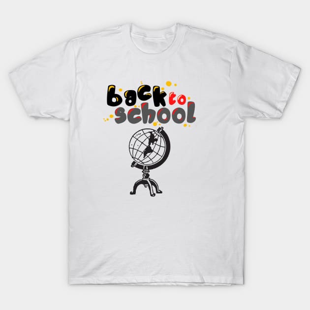 back to school again T-Shirt by Khloudia